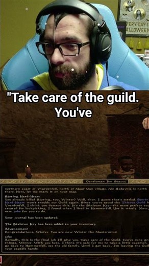 Master Thief Winter #morrowind #gaming #nevergiveup #winter