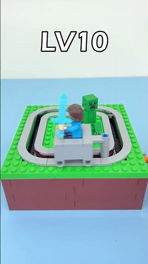 LEGO Minecraft Rail Loop... #lego #minecraft