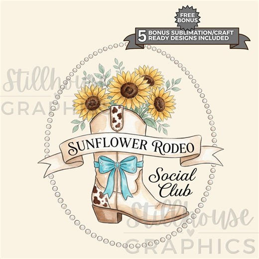 Cowboy Boot Wildflower Png, Romantic Western Cowprint Boot Bouquet, Cowboy Graphics, Western Graphics, Sublimation Design, Instant Download - Etsy