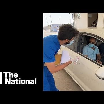 A look at Saudi Arabia's drive through Covid vaccination centres**