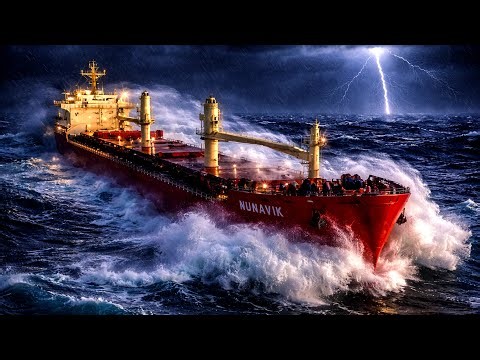 BIGGEST SHIPS vs MONSTER STORMS 🌊 | Real Sea Disasters | ALWAYS INTENSE – SEA FURY