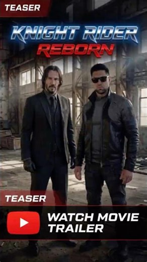 Michael Knight vs John Wick 🚗🔥 Knight Rider 2026 | New Movie Trailer Showdown action pack 💯#