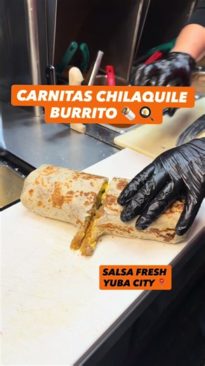 Chilaquile Burrito Delights in Yuba City