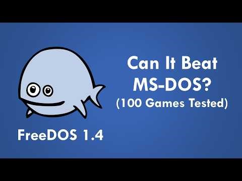 100 Games Tested: Is FreeDOS 1.4 Better Than MS-DOS?