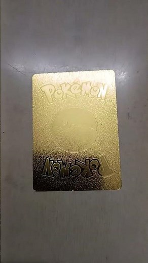 Gold Pokemon cards Pikachu VMAX PV - 310 Please like 😭😢 #pokemoncards #pokemon #shorts