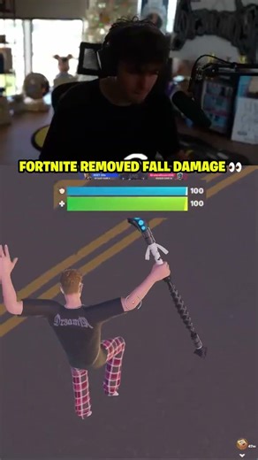 Fortnite REMOVED fall damage 👀