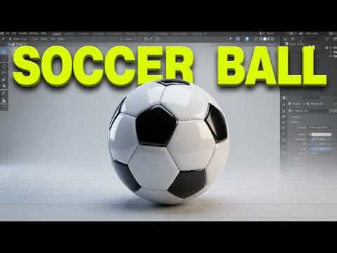 Model a Realistic Soccer Ball in Blender