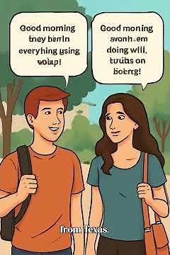 English Conversation Practice Animated Dialogue for Improving Listening & Speaking Skills