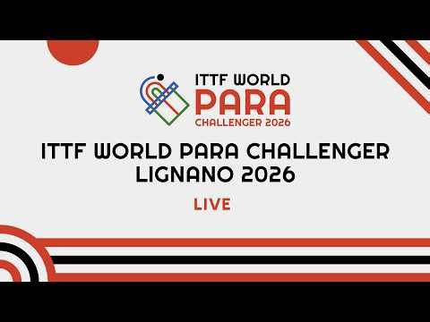 LIVE! | Day 2 | Table 9 | ITTF World Para Challenger Lignano 2026 (ITA) | Session 1