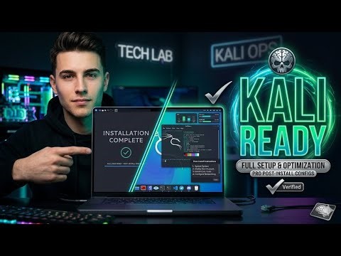 Install & Configure Kali Linux 🔥 Step-by-Step Guide for Beginners (Part 8 – 2026) #KaliLinux #linux