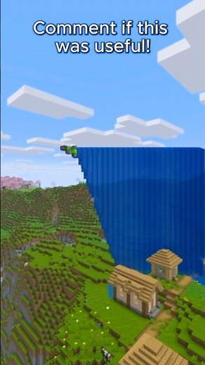 How to make Tsunami wave! (Infinite) #minecraft #gaming
