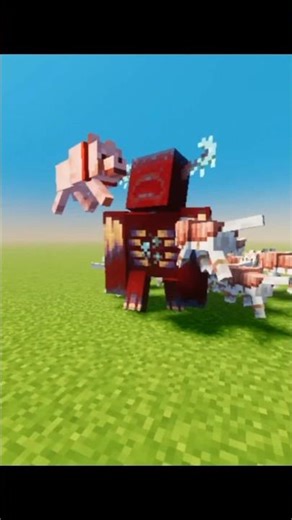 Let's see🙀 how many wolves can kill one warden. only 20😂 #minecraft #gaming #new