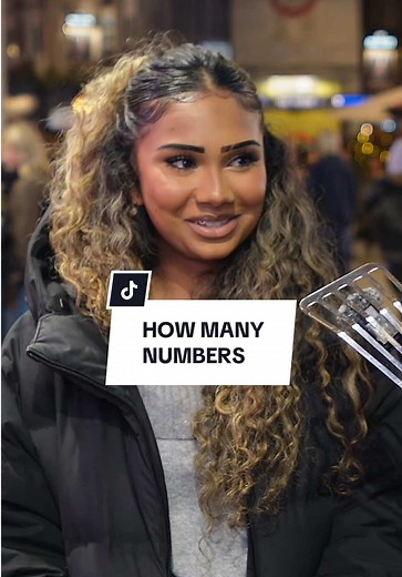 How many numbers are actually on a clock? #streetinterview #clock