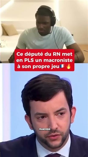 Jean philippe tanguy réduit au silence un macroniste 🔥 #france #rn #rassemblementnational #macron