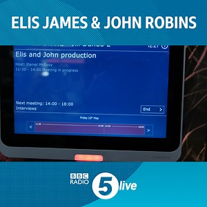 Ideas are coming thick and fast for the brand new Elis James and John Robins show... It all starts next Friday! #elisandjohn | BBC Radio 5 live