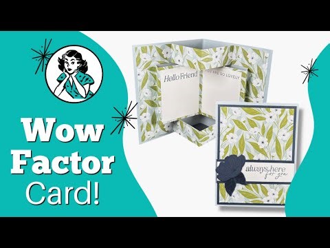 🔴 Pop-Up Book Card Tutorial Using Stampin' Up! Lovely Arrangements