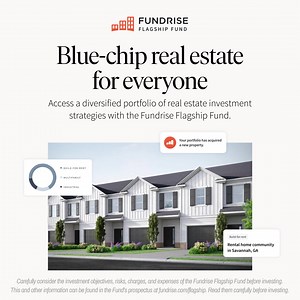 The Fundrise Flagship Fund is expanding its billion-dollar private real estate portfolio, aiming to invest hundreds of millions of dollars over the coming year. The Fund gives investors access to some of the most promising macro trends, including the increased demand for single-family rentals across the Sunbelt and the ever-expanding eCommerce boom. | Fundrise