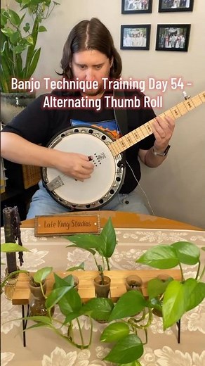 Banjo Technique Training Day 54