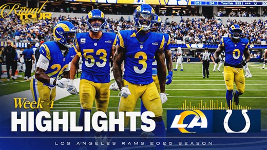 HIGHLIGHTS: Rams' top plays in Week 4 win vs. Colts - Tutu Atwell's 88-yard TD, Kam Curl's multiple INTs & more