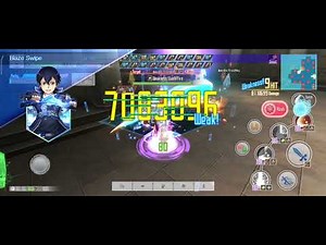 SAOIF - [Sword Art Online Integral Factor] Mod skill ROP Kirito Dmg 17M