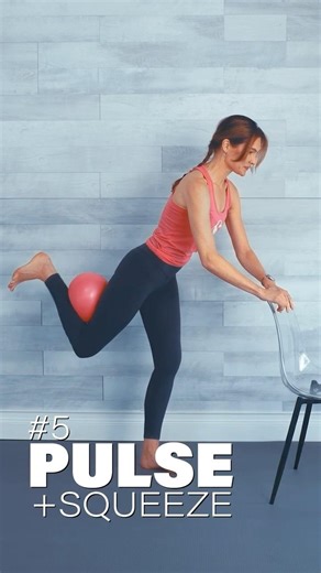 Barre moves for your lower body! 🤩🦵🩰 #fitness #senior #dance #health #barre #seniorfitness