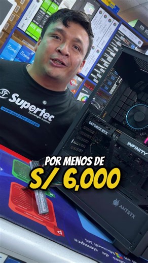 Una PC para jugar de TODO y con excelentes FPS 🎮 Consigue nuestra PC Brutal Completa y lista para jugar: Poderosa Tarjeta de Video Palit RTX 5060 ✅Memoria RAM de 32GB DDR5 Kingbank ✅Con procesador Intel i7, SSD de 1TB y case gamer ARGB . 👉 Disponible en Supertec 📦 Envíos a todo el Perú #pcgaming #gamingperú #pcgamer #rtx5060 #pcarmada