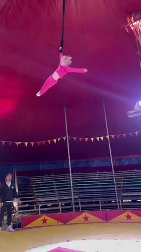 #aerialist #aerialstraps #gymnastics #circusgirl