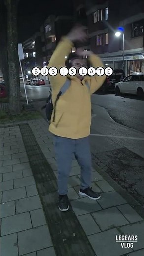 Now I wanna be an inflatable tube man because the bus was late and I waited forever in Germany.