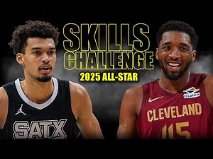 2025 NBA Skills Challenge Full Highlights - NBA All Star Weekend | February 15. 2025
