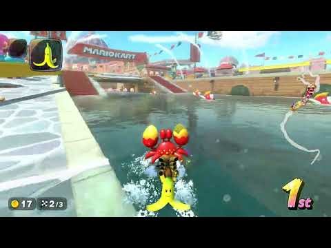 Mario Kart World (NS2) Grand Prix - Banana Cup 100cc - Salty Salty Speedway