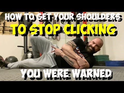 How To Stop CLICKING SHOULDERS (by lifting THIS) Trevor Bachmeyer | Smashwerx