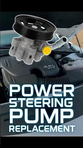 Power Steering Pump Replacement 05-10 Chrysler, Dodge 2.7L
