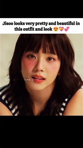 Jisoo looks very pretty and beautiful in this outfit and look 😍💝💞 #jisoo #fypシ