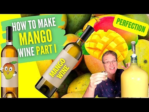 How to Make Wine from Fruit - Mango Wine Recipe - Mango Wine Part I