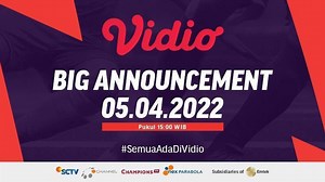 Vidio Big Announcement