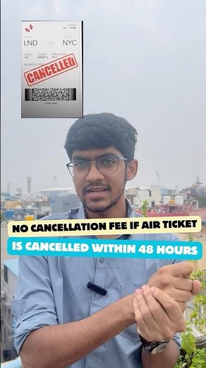 No Cancellation Fee for Airline Tickets?