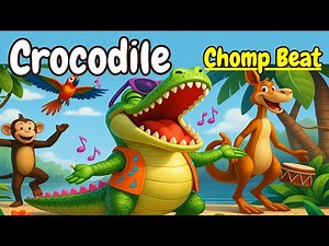Sing & Dance with CROCODILE & Friends | Fun Jungle Dance Song for Toddlers, Preschoolers and Kids!