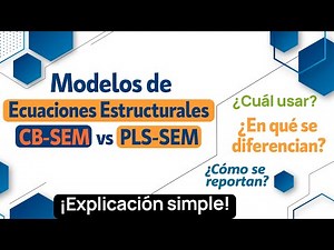 🔥Modelos de Ecuaciones Estructurales CB-SEM vs PLS-SEM💪🚀.#tesis #investigación