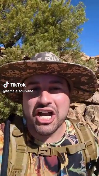 Hiking Tikaboo Peak: Rare HH-60U Ghost Hawk Sighting