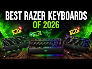 ✅Top 5 Best Razer Keyboards of 2026 - From Budget Optical Switches to Pro 8KHz Rapid Trigger!
