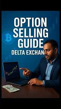 Delta Exchange पर Crypto Option Selling कैसे करें? | Earning Strategy Tutorial #trading #stockmarket