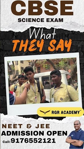 CBSE 10th Science Board Exam 2026 LIVE Review | Difficulty Level & Answer Discussion | RGR ACADEMY