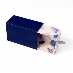 [Hot Item] Custom Tea Coffee Packaging Box Recyclable Foldable Cardboard Coffee Bar Drawer Tea Paper Box