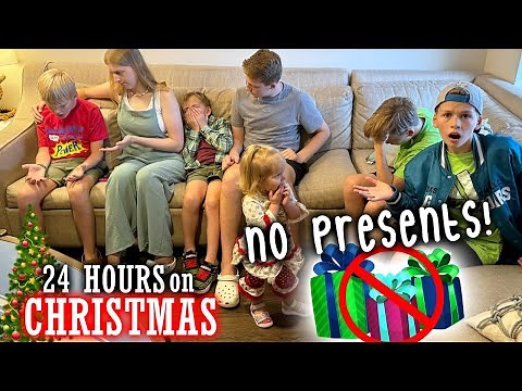 24 Hours with 7 Kids on Christmas 2023
