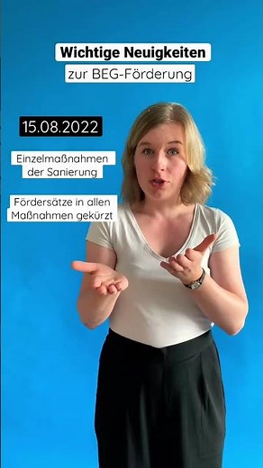NEU: Änderungen bei der BEG-Förderung #beg #kfw #baufinanzierung #bafa