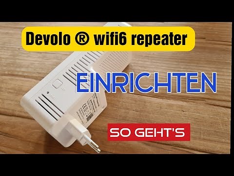 Devolo® Wifi 6 repeater konfigurieren