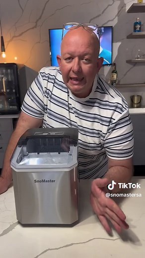 Introducing the Snow Master 12kg Countertop Ice Maker