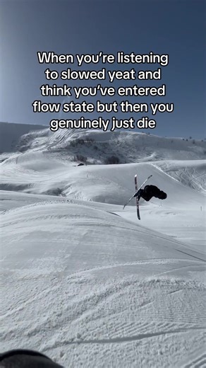 Took a lil nap in the landing 😴 @ꑭ #ski #fail #backflip #freestyleskiing @Bandits Apparels