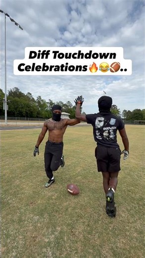 Diff Touchdown Celebrations 🔥😂🏈… #shorts #fyp #football #celebrations