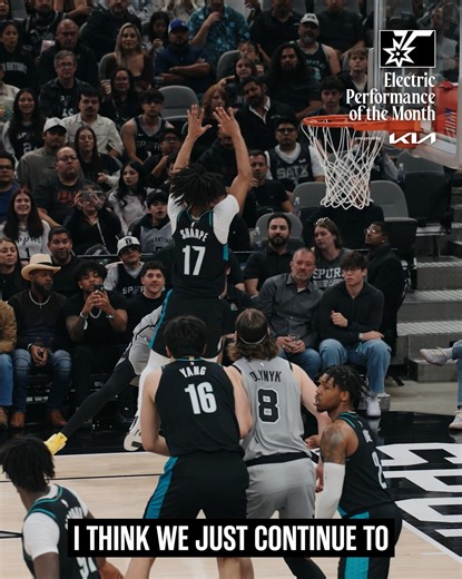 Keeping the pace 💪 | San Antonio Spurs